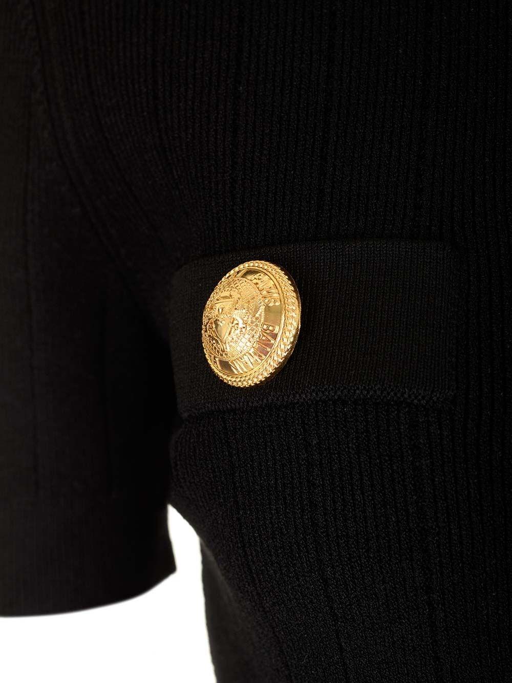 Al Duca D'Aosta Balmain Cardigan Con Bottoni Goffrati