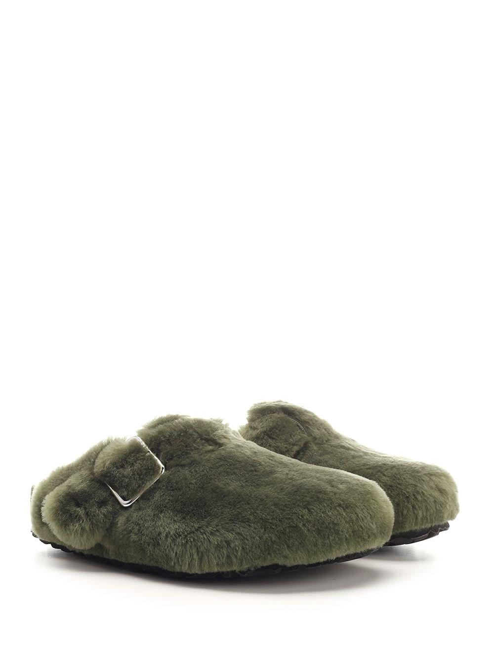 Al Duca D'Aosta Birkenstock 1774 Sabot "Boston" In Shearling