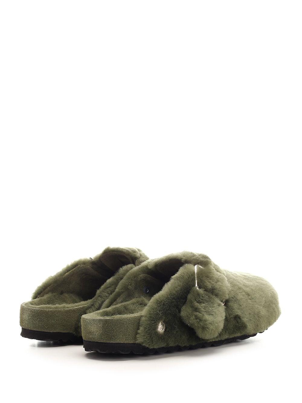 Al Duca D'Aosta Birkenstock 1774 Sabot "Boston" In Shearling