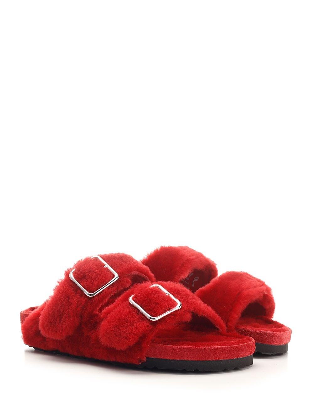 Al Duca D'Aosta Birkenstock 1774 Sandalo "Arizona" In Shearling