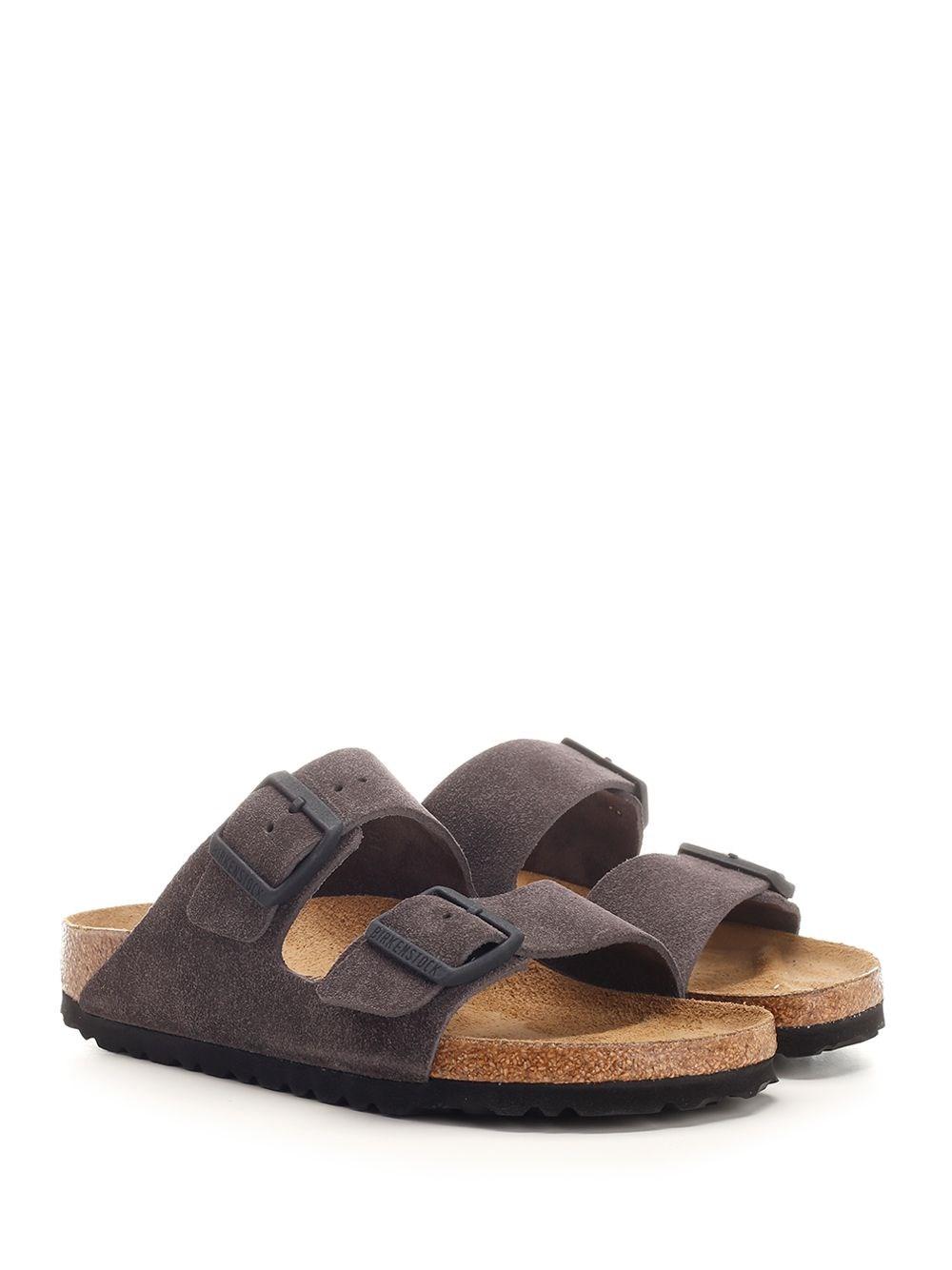 Al Duca D'Aosta Birkenstock Sandalo "Arizona" In Pelle Scamosciata