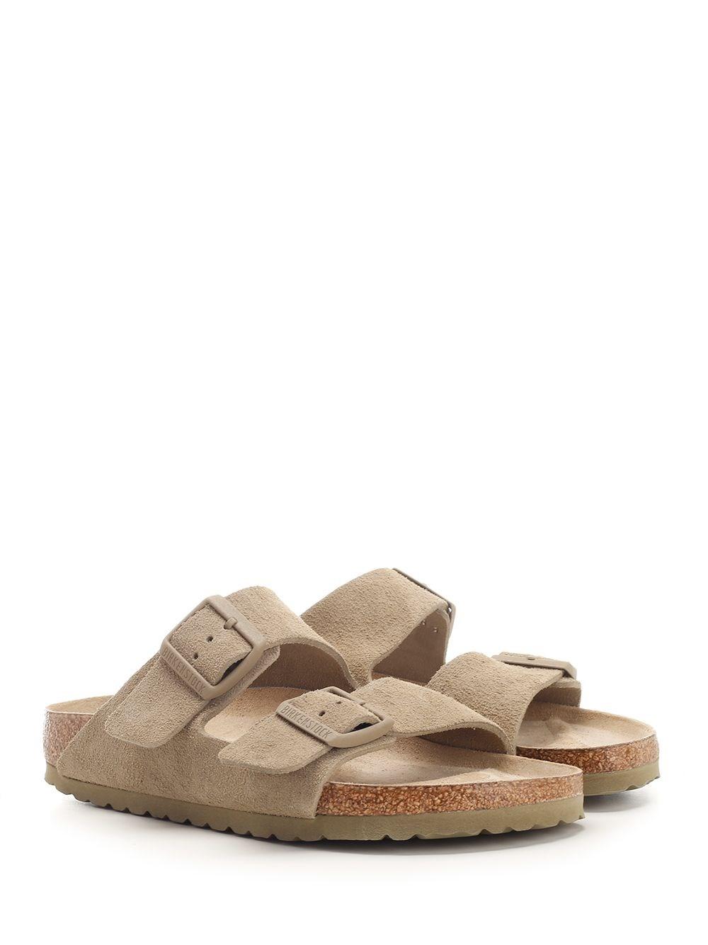 Al Duca D'Aosta Birkenstock Sandalo "Arizona" In Pelle Scamosciata