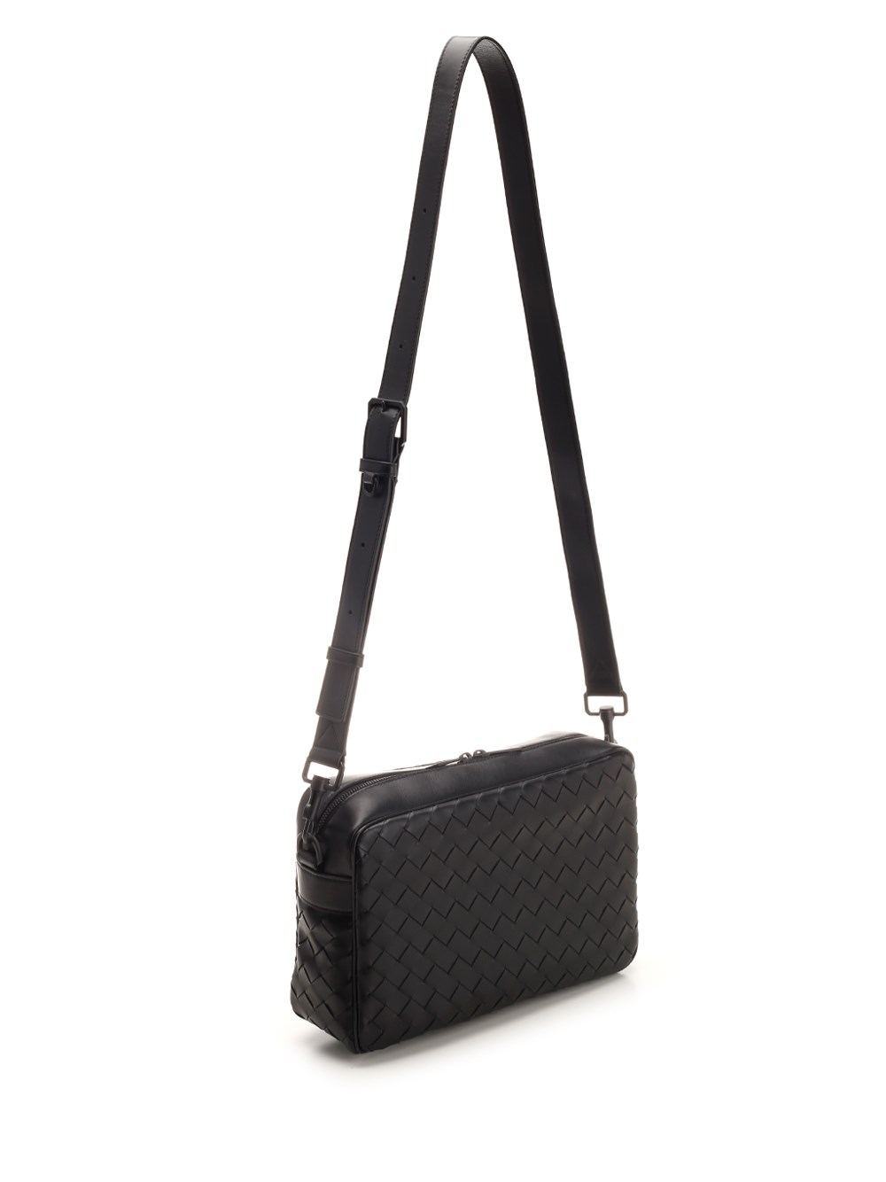 Al Duca D'Aosta Bottega Veneta Borsa A Tracolla Con Motivo Intrecciato