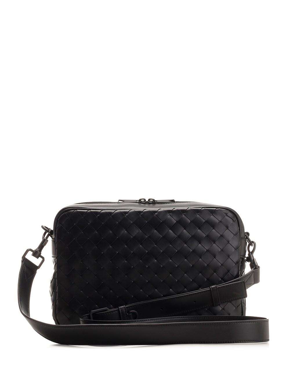 Al Duca D'Aosta Bottega Veneta Borsa A Tracolla Con Motivo Intrecciato