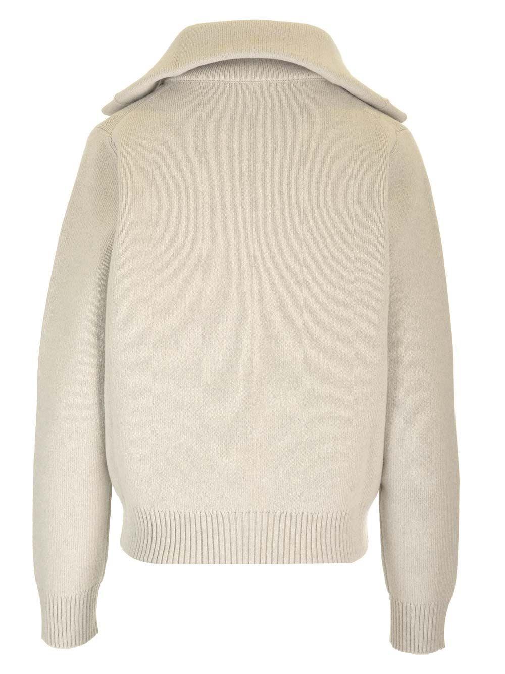 Al Duca D'Aosta Bottega Veneta Cardigan Pesante In Lana