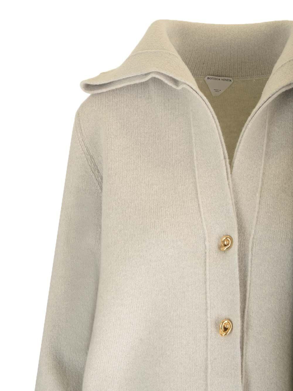 Al Duca D'Aosta Bottega Veneta Cardigan Pesante In Lana