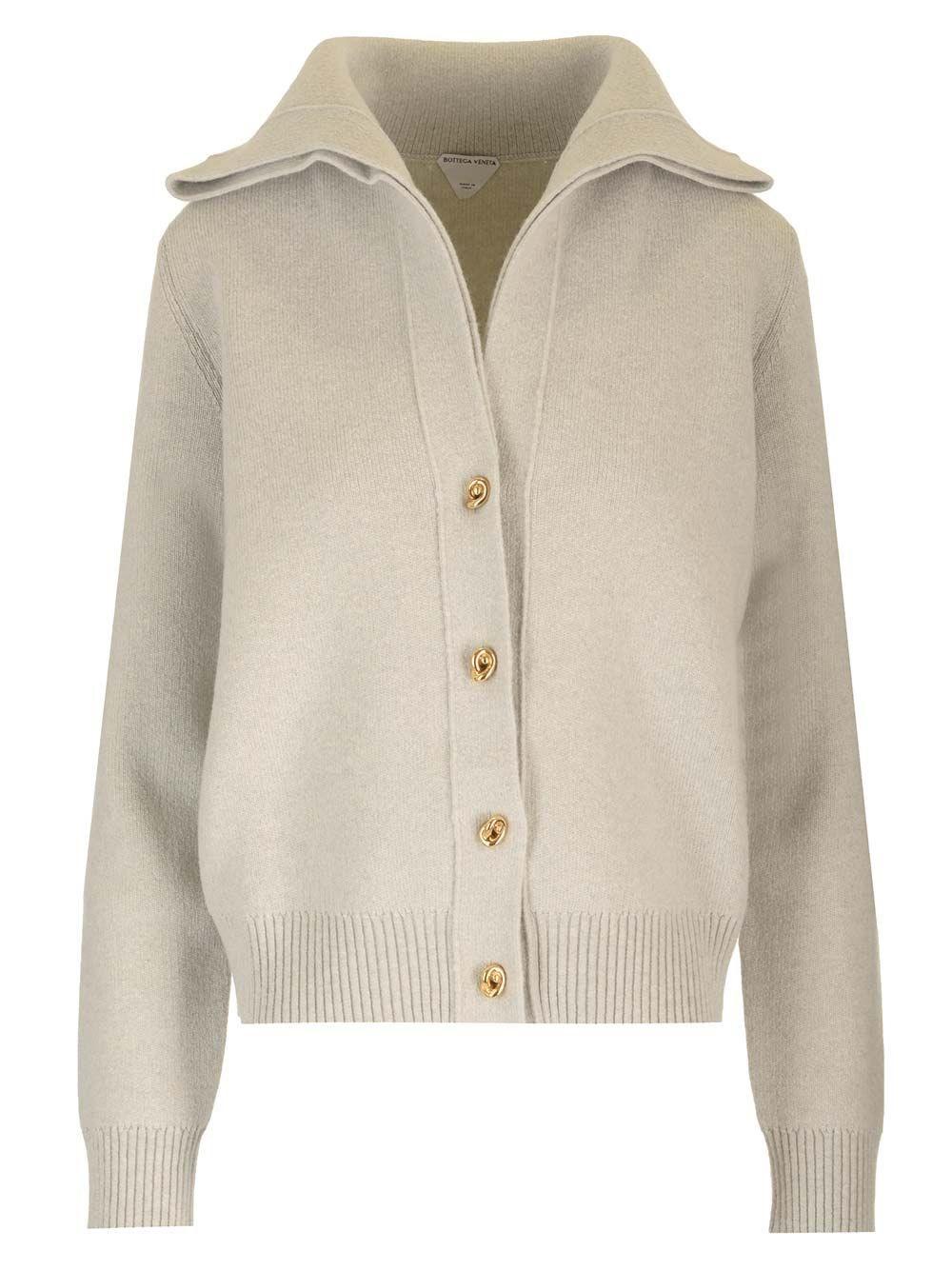 Al Duca D'Aosta Bottega Veneta Cardigan pesante in lana