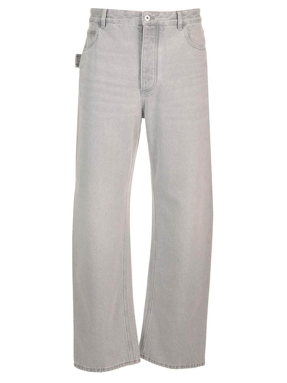 Al Duca D'Aosta Bottega Veneta Jeans in denim lavaggio Light Grey