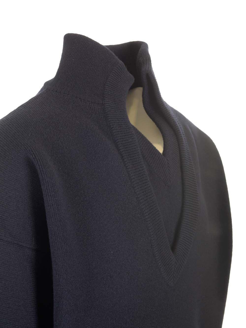 Al Duca D'Aosta Bottega Veneta Maglia In Lana Compatta