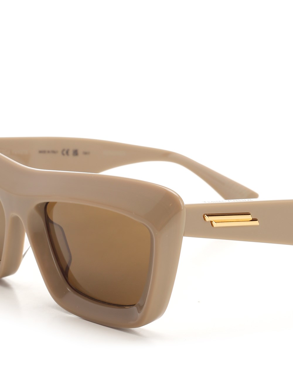 Al Duca D'Aosta Bottega Veneta Occhiali Da Sole Beige