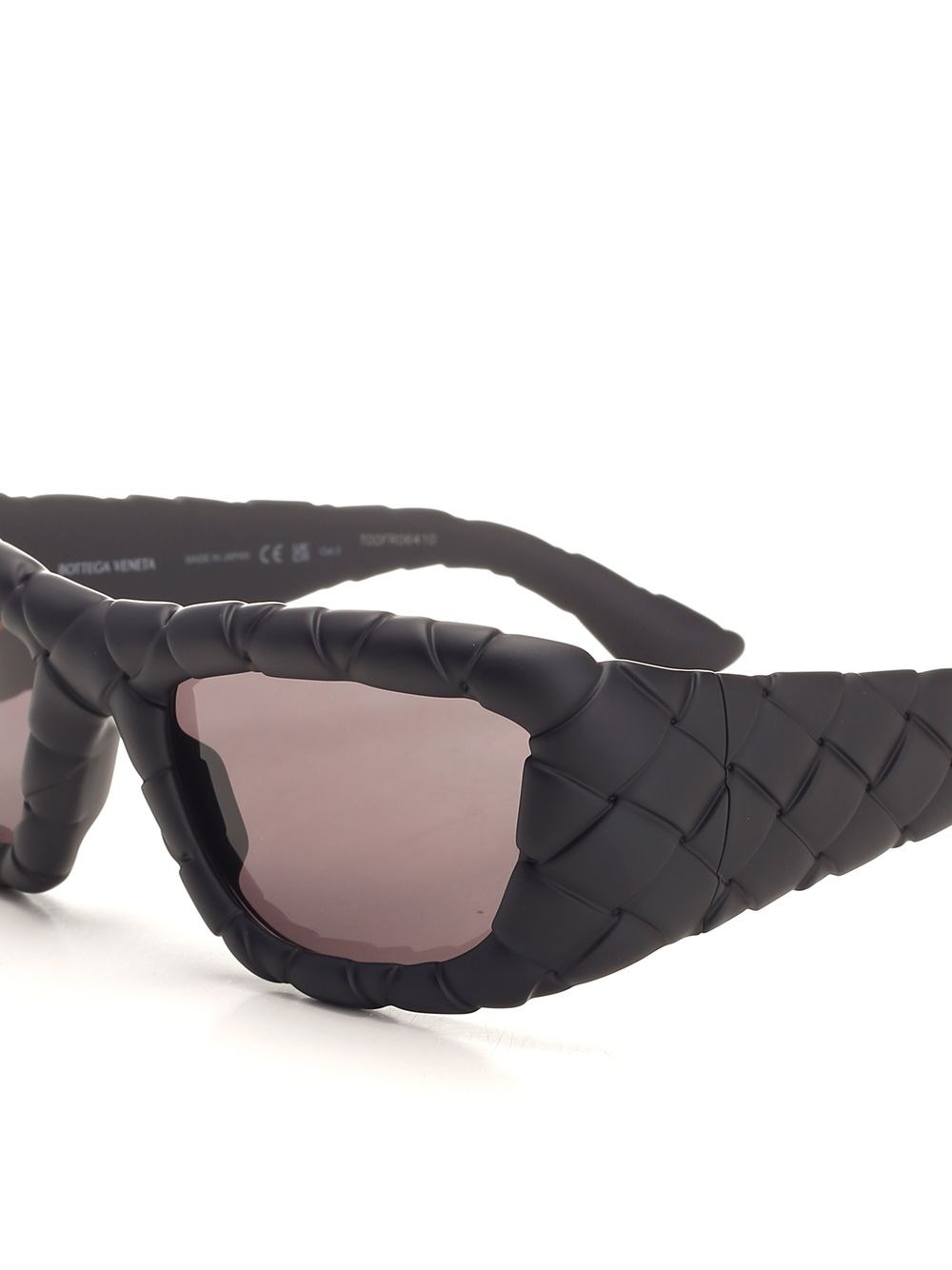 Al Duca D'Aosta Bottega Veneta Occhiali Da Sole Rettangolari Intrecciato