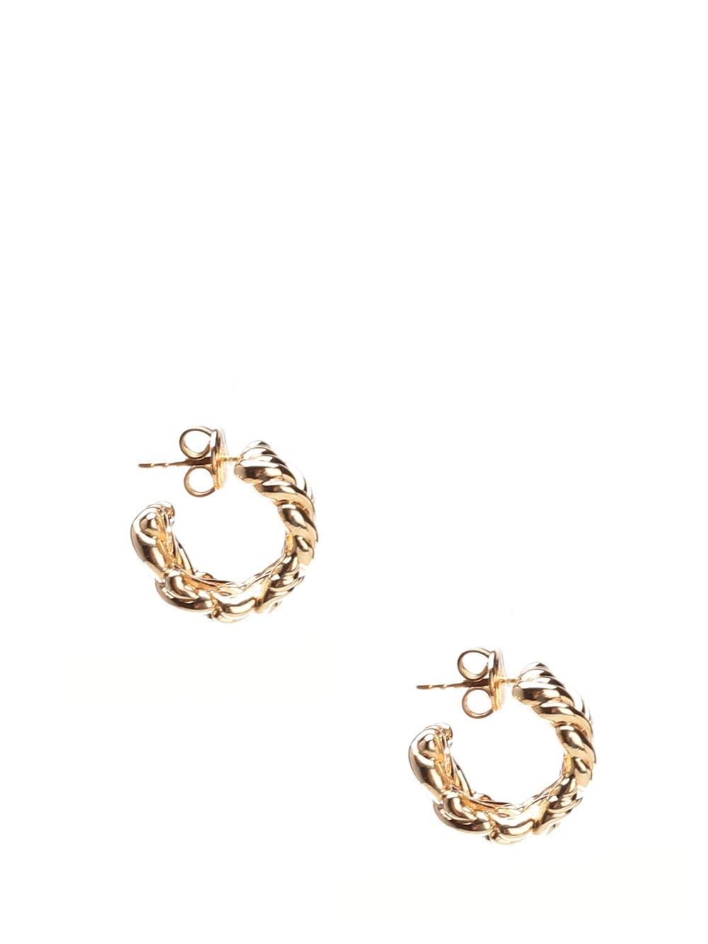 Al Duca D'Aosta Bottega Veneta Orecchini Grandi "Intreccio"