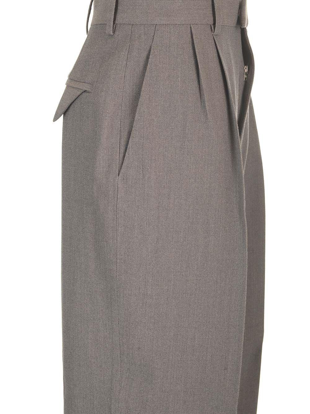 Al Duca D'Aosta Bottega Veneta Pantaloni In Lana Leggera