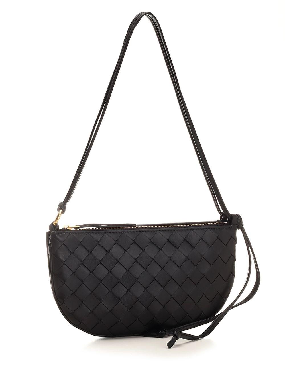 Al Duca D'Aosta Bottega Veneta Pochette "Gemellini" Nera