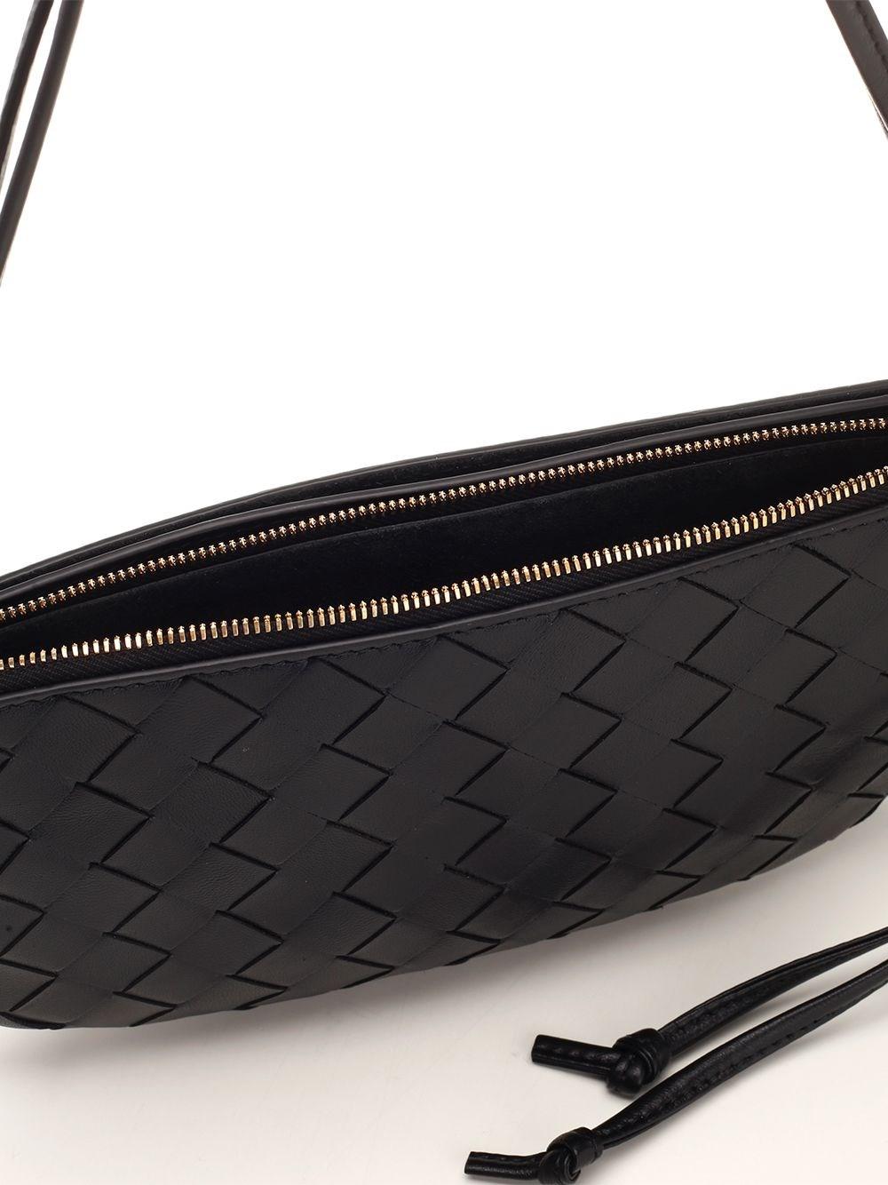 Al Duca D'Aosta Bottega Veneta Pochette "Gemellini" Nera