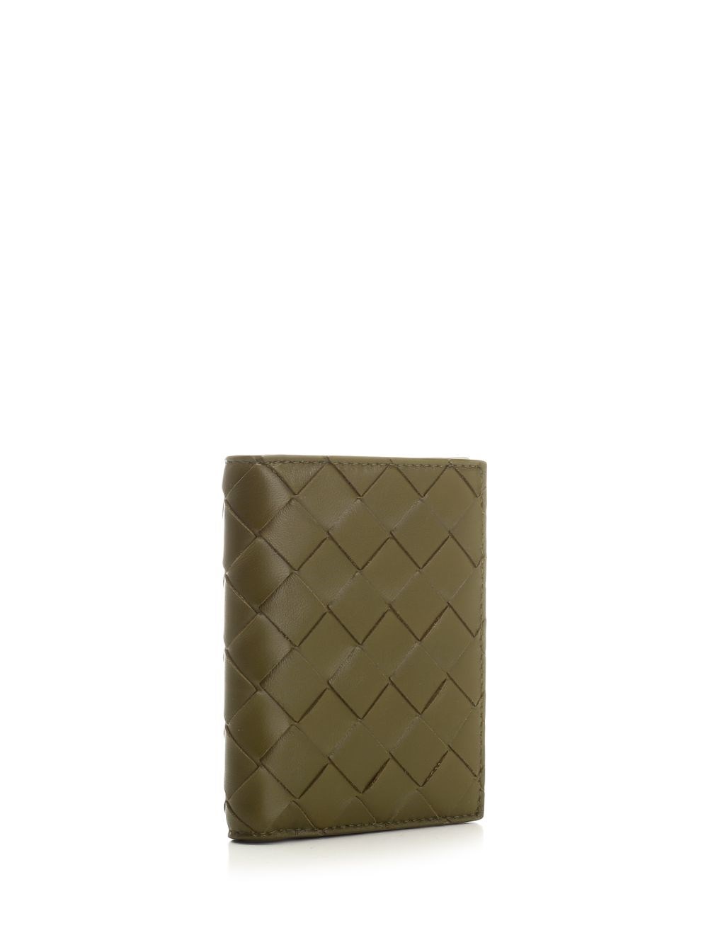 Al Duca D'Aosta Bottega Veneta Portafoglio Intrecciato Bi-Fold Piccolo