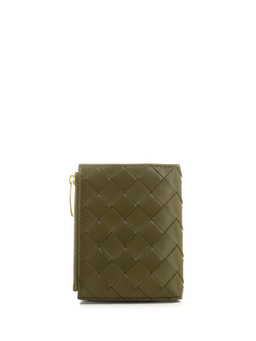 Al Duca D'Aosta Bottega Veneta Portafoglio Intrecciato Bi-Fold Piccolo