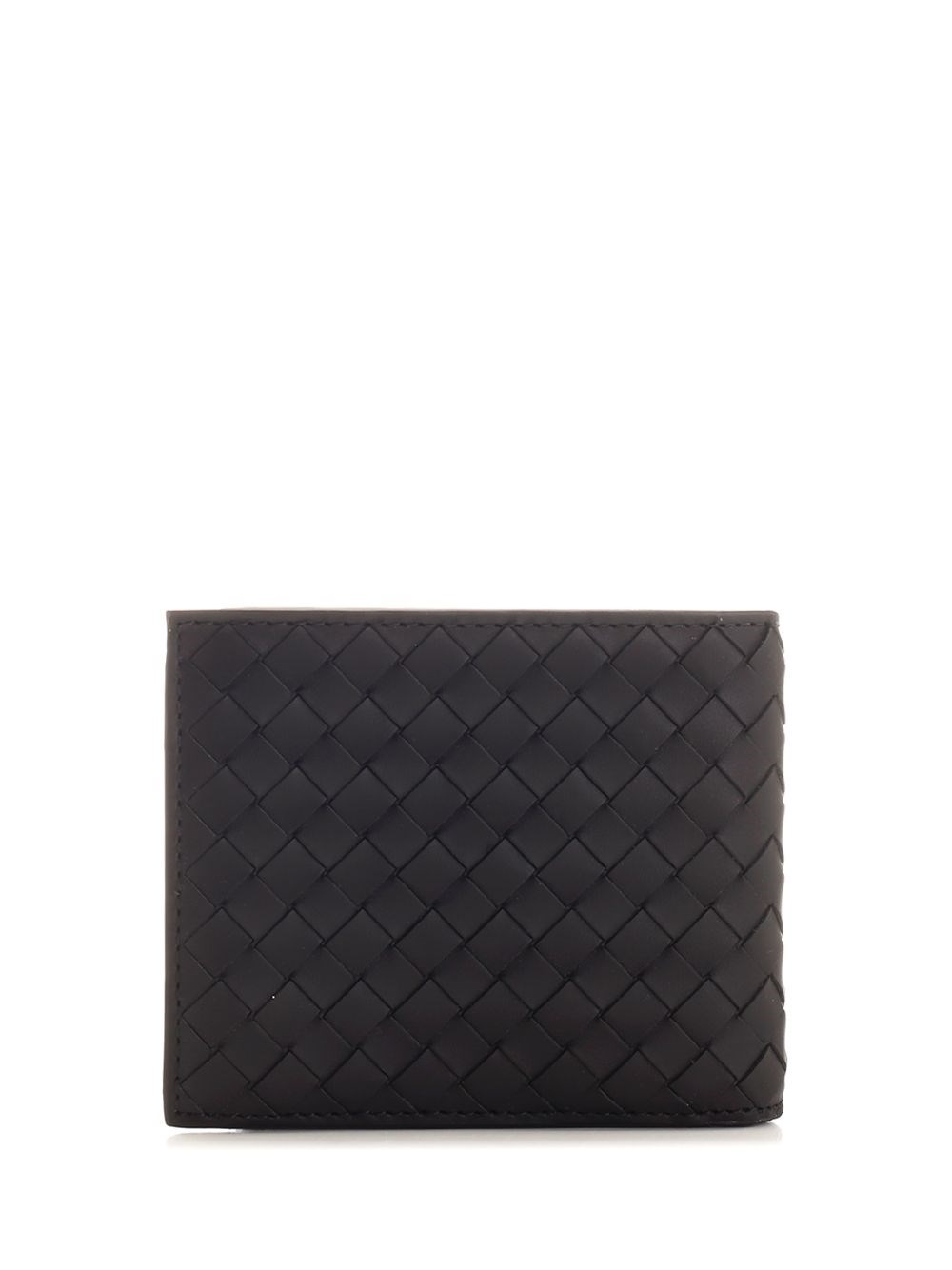 Al Duca D'Aosta Bottega Veneta Portafoglio Intrecciato Piccolo Bi-fold Con Portamonete