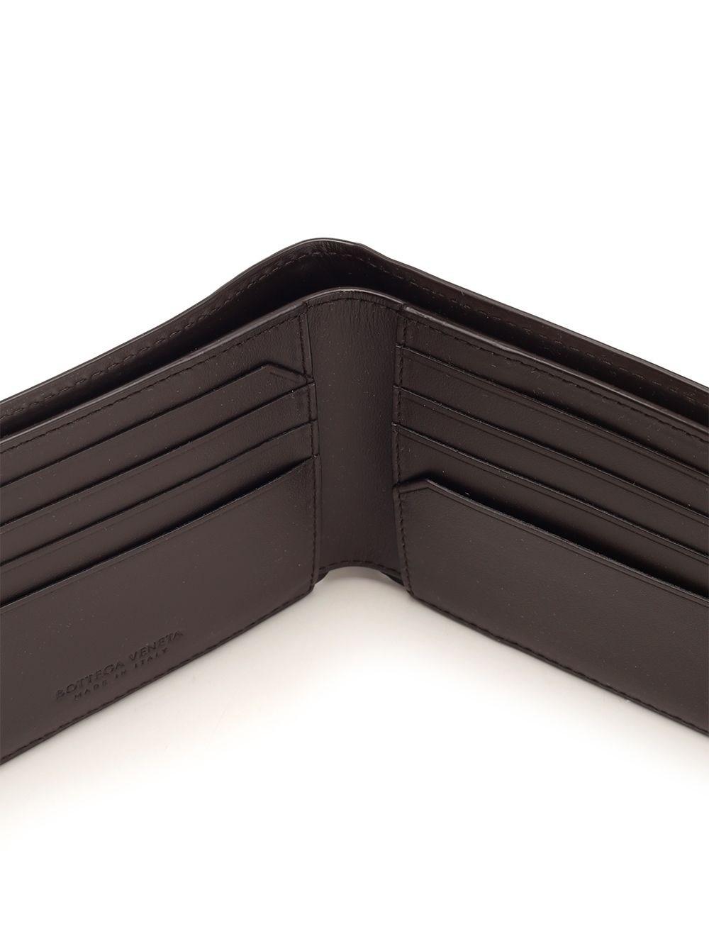 Al Duca D'Aosta Bottega Veneta Portafoglio Intrecciato Piccolo Bi-fold