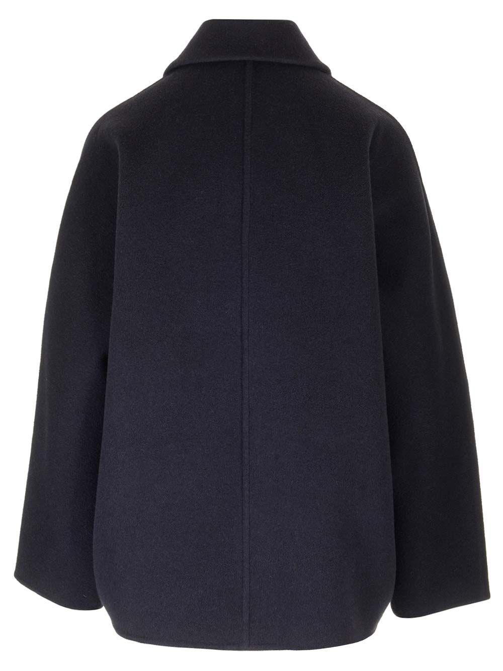 Al Duca D'Aosta Brunello Cucinelli Caban In Panno Cashmere E Lana Double