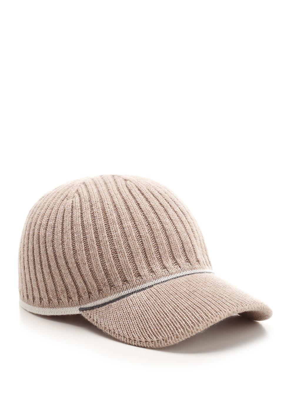 Al Duca D'Aosta Brunello Cucinelli Cappello Baseball In Cashmere E Seta