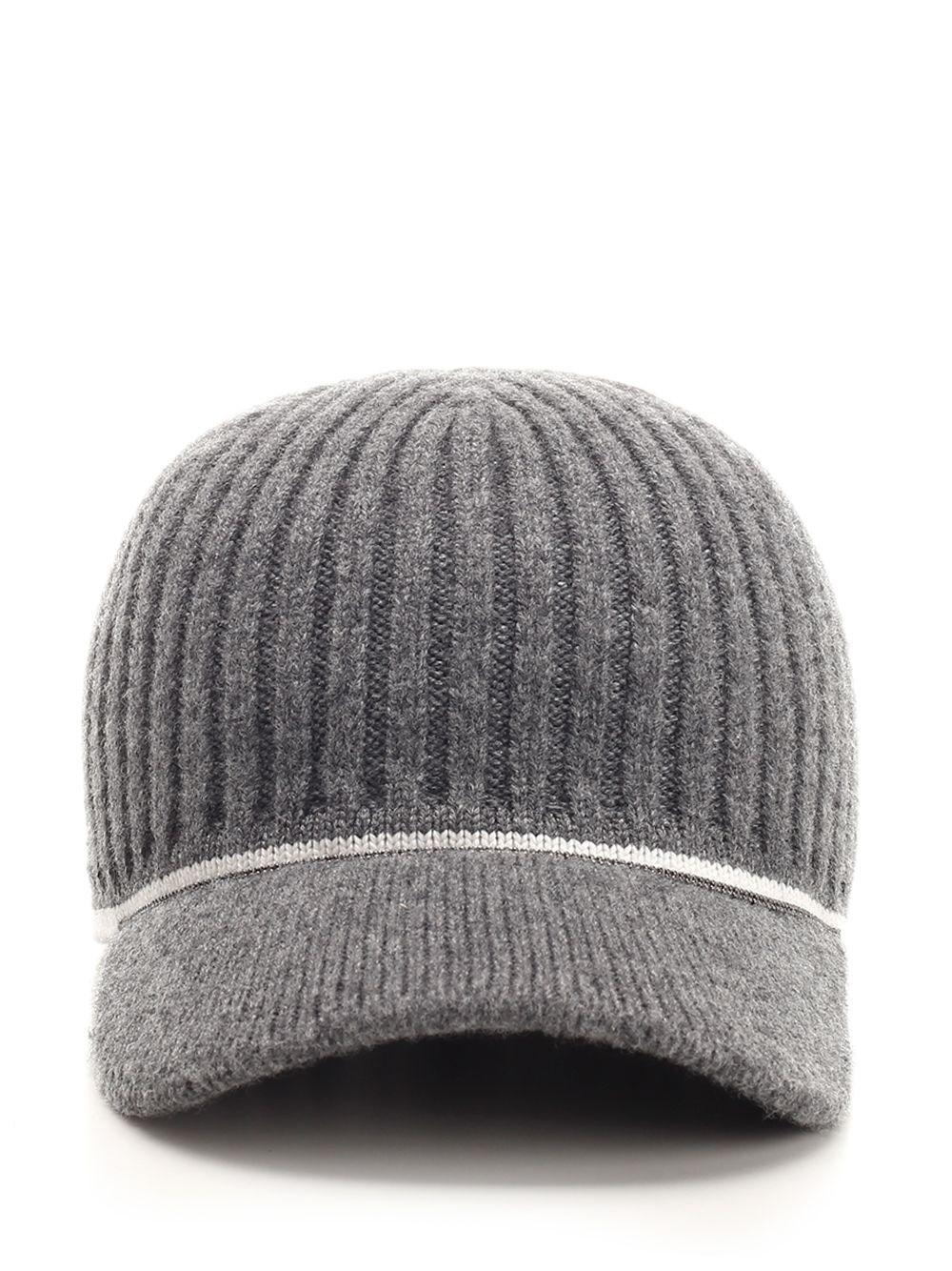Al Duca D'Aosta Brunello Cucinelli Cappello baseball in cashmere e seta