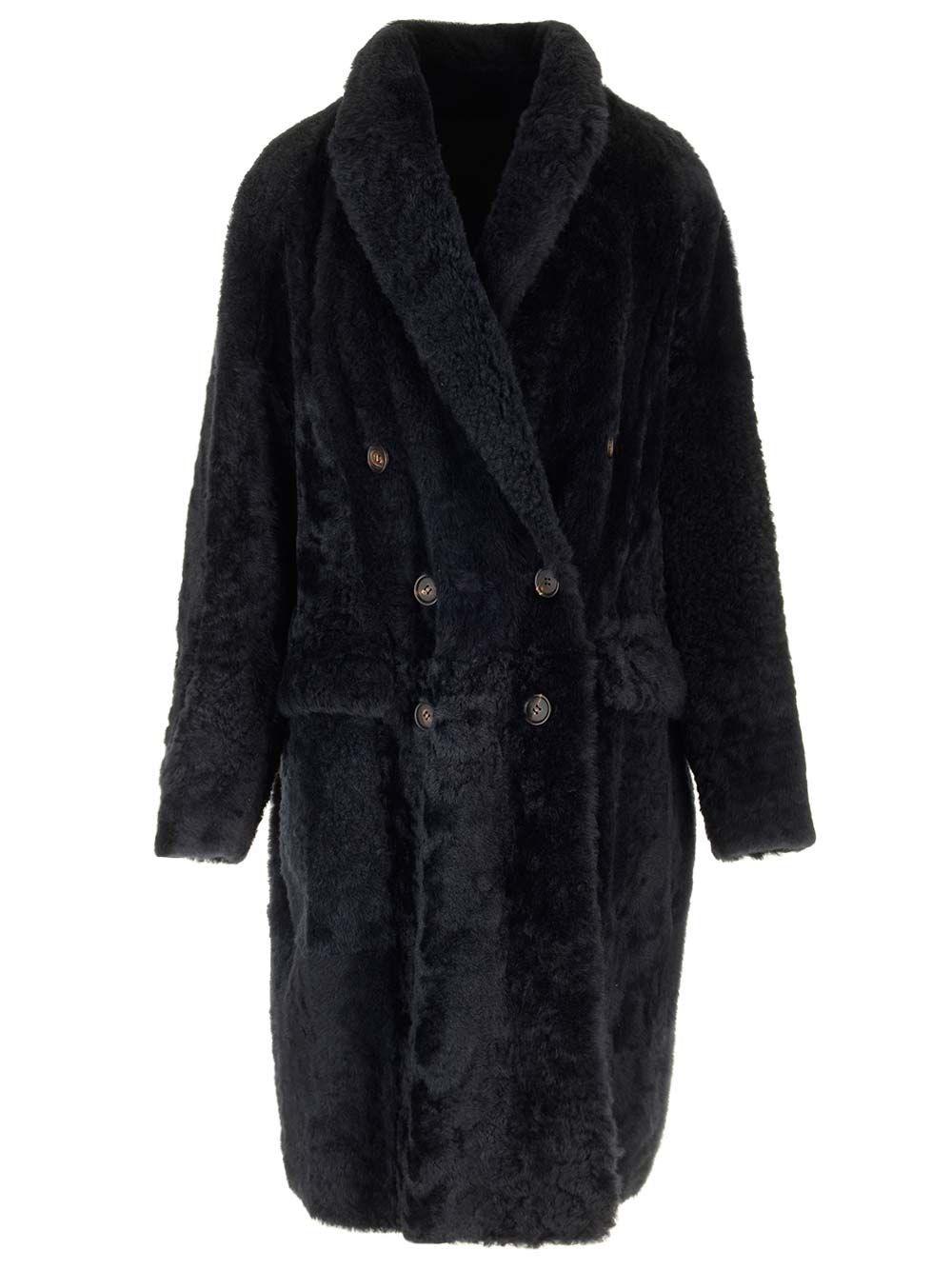 Al Duca D'Aosta Brunello Cucinelli Cappotto in shearling
