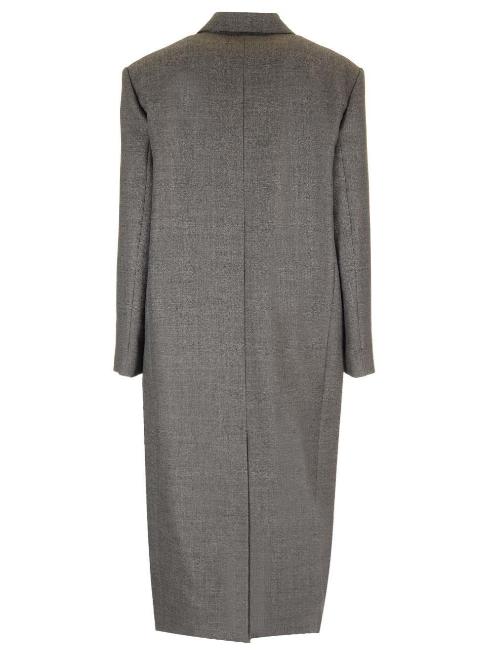 Al Duca D'Aosta Brunello Cucinelli Cappotto In Tela Di Lana Vergine