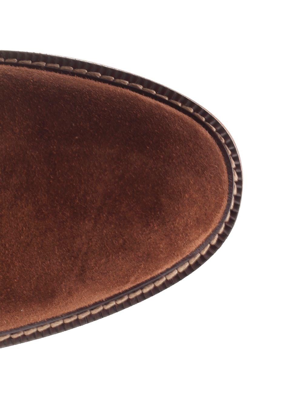 Al Duca D'Aosta Brunello Cucinelli Chelsea Boot In Camoscio