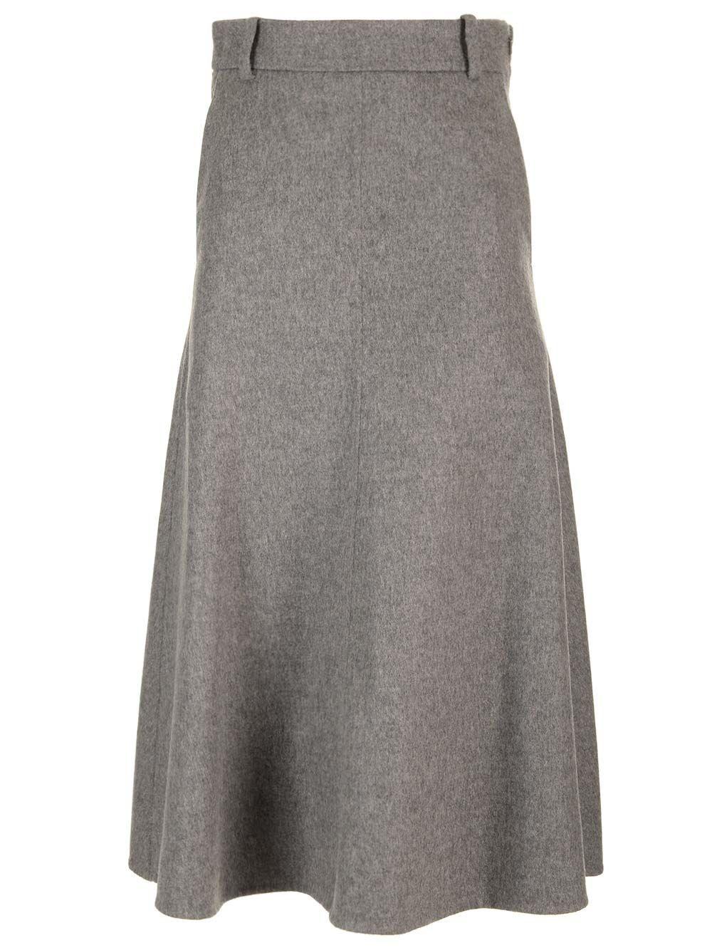Al Duca D'Aosta Brunello Cucinelli Gonna "Flute" in tessuto double