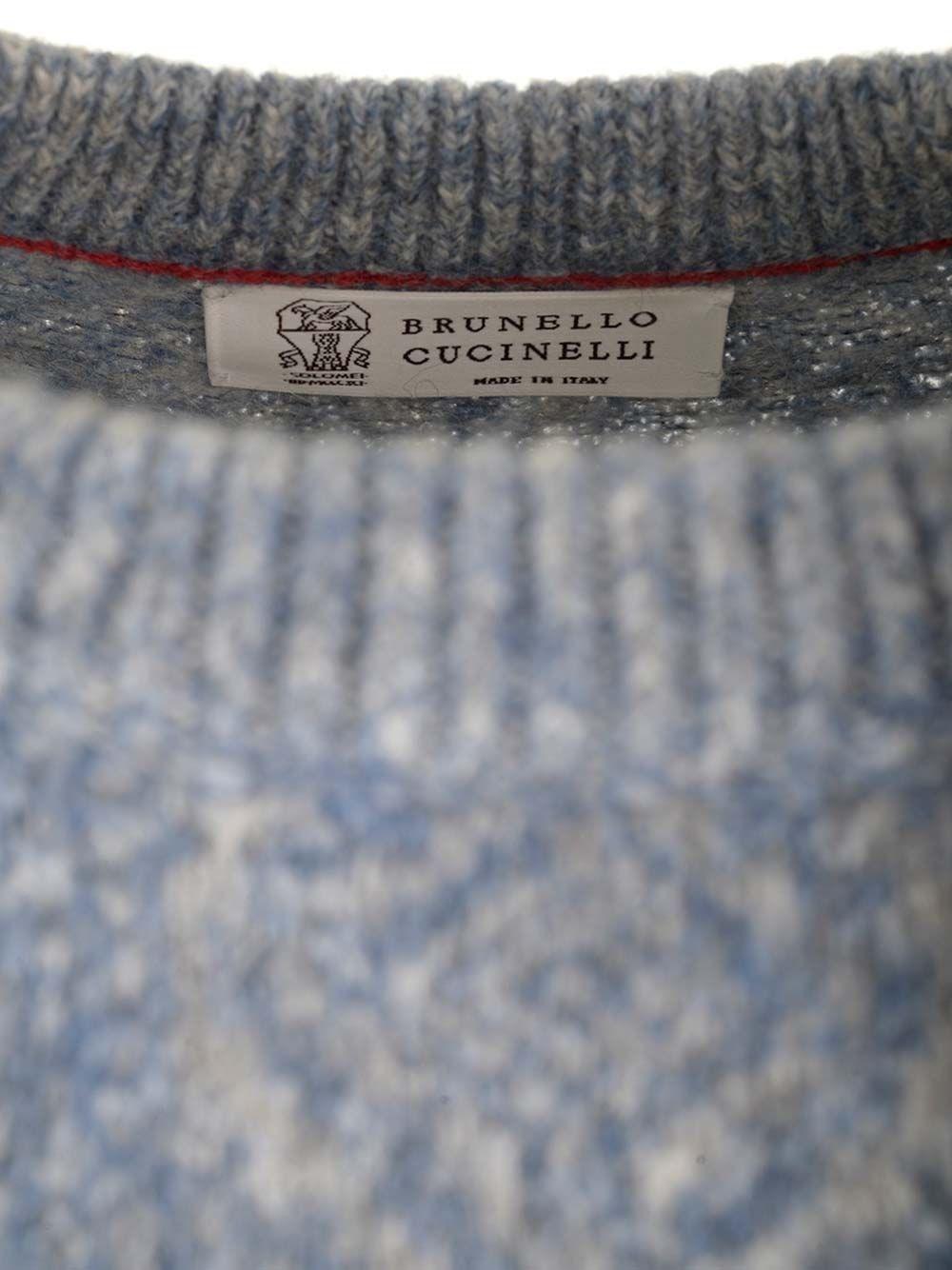 Al Duca D'Aosta Brunello Cucinelli Maglia "Geometric" Jacquard