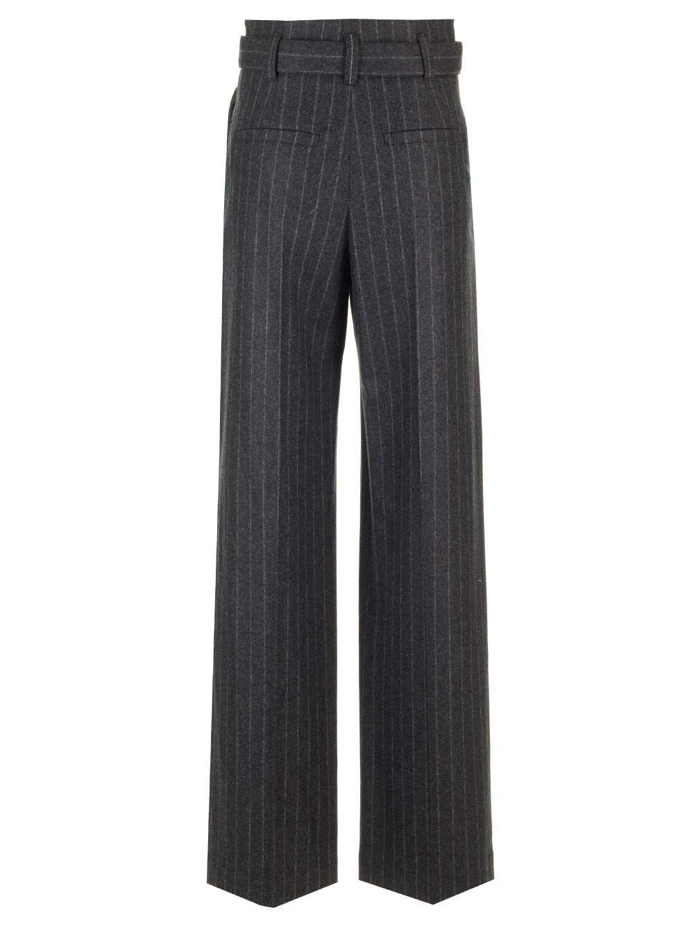 Al Duca D'Aosta Brunello Cucinelli Pantaloni Gessati