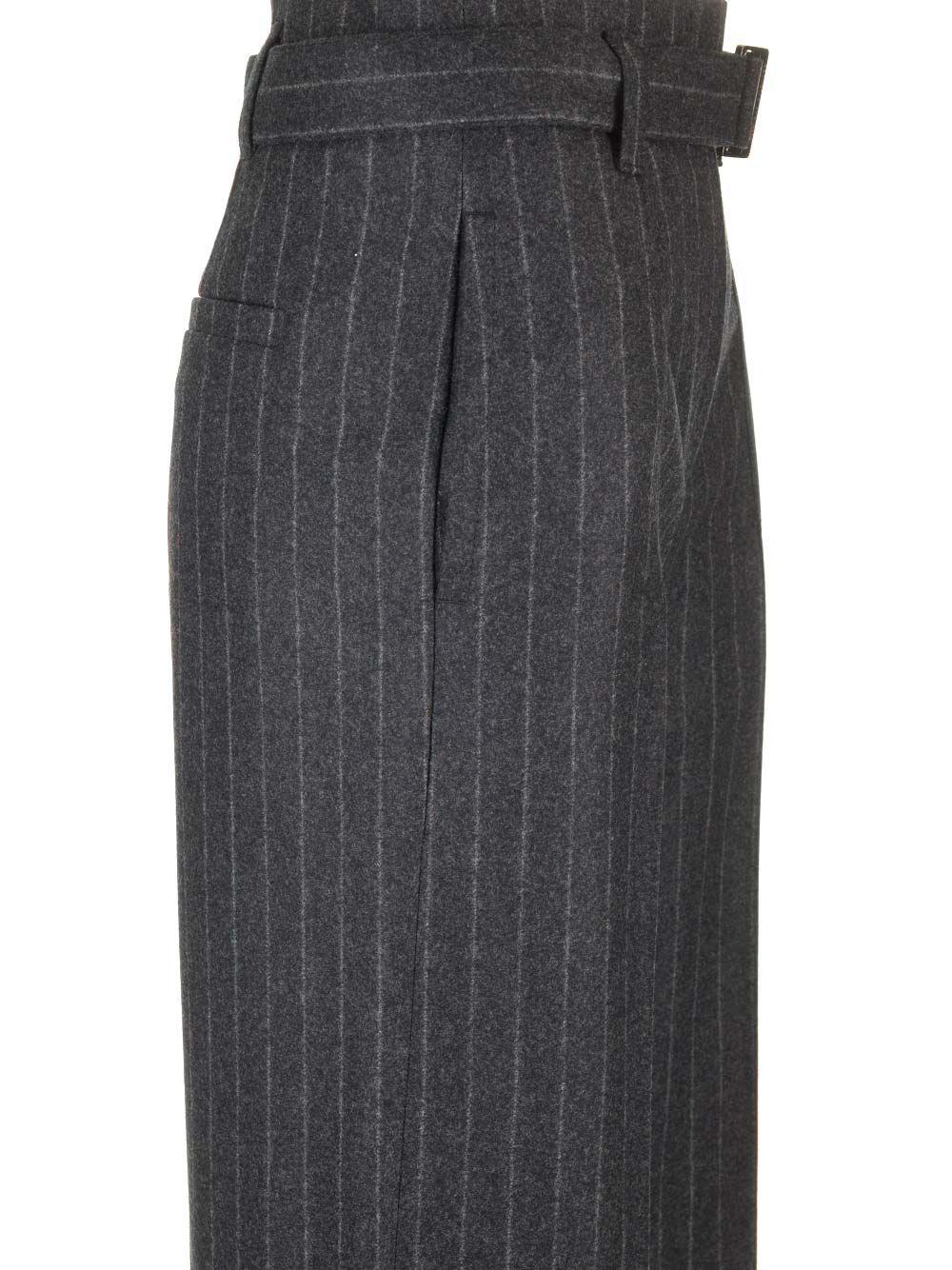 Al Duca D'Aosta Brunello Cucinelli Pantaloni Gessati