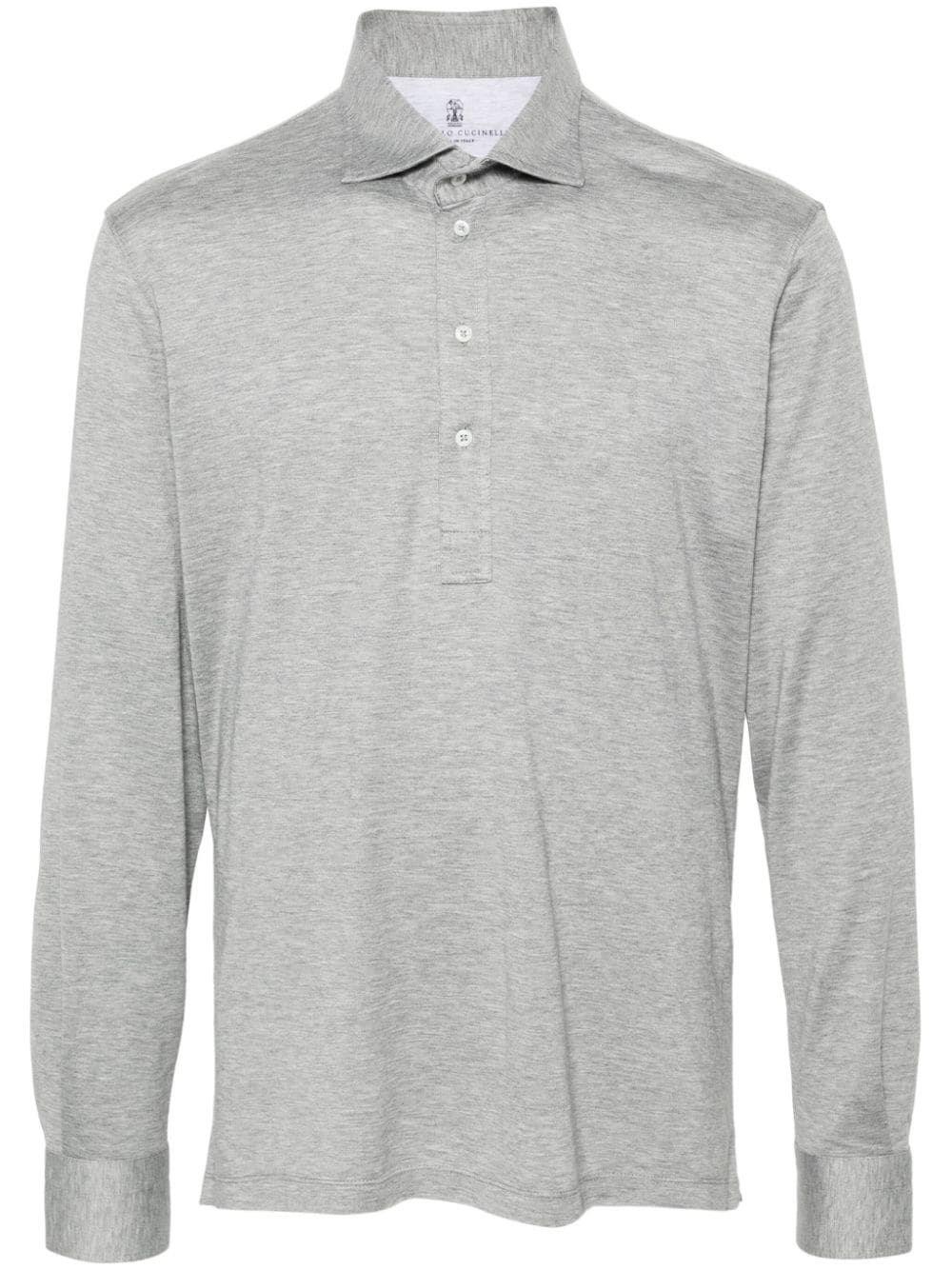 Al Duca D'Aosta Brunello Cucinelli Polo Seta Cotone