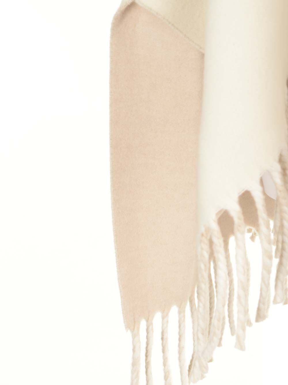 Al Duca D'Aosta Brunello Cucinelli Poncho Con Frange