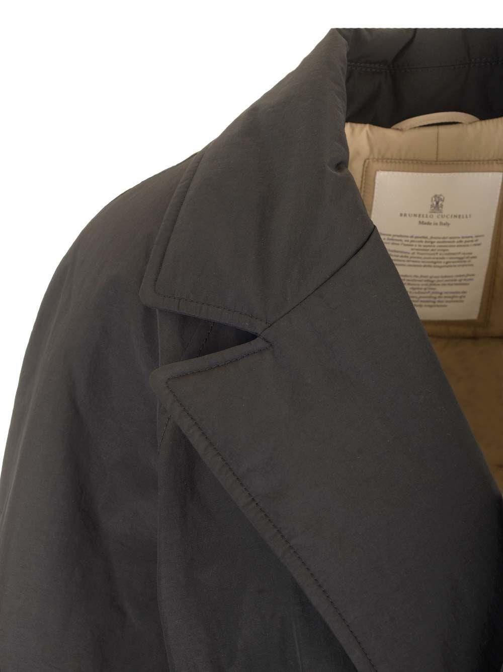 Al Duca D'Aosta Brunello Cucinelli Trench Lungo Imbottito