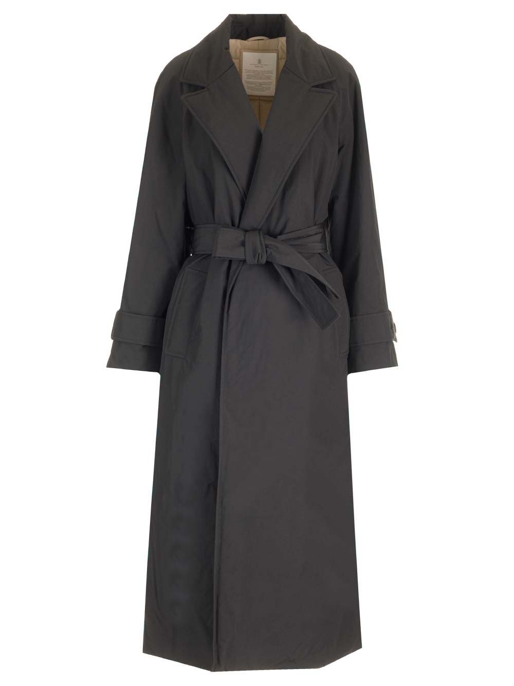 Al Duca D'Aosta Brunello Cucinelli Trench lungo imbottito