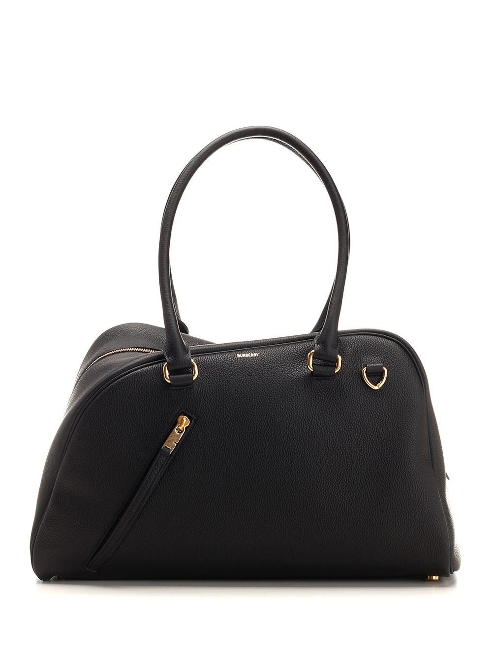 Al Duca D'Aosta Burberry Borsa bowling "Shield Twin" large