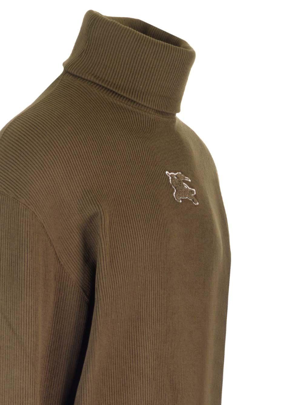 Al Duca D'Aosta Burberry Pullover In Jersey Di Cotone