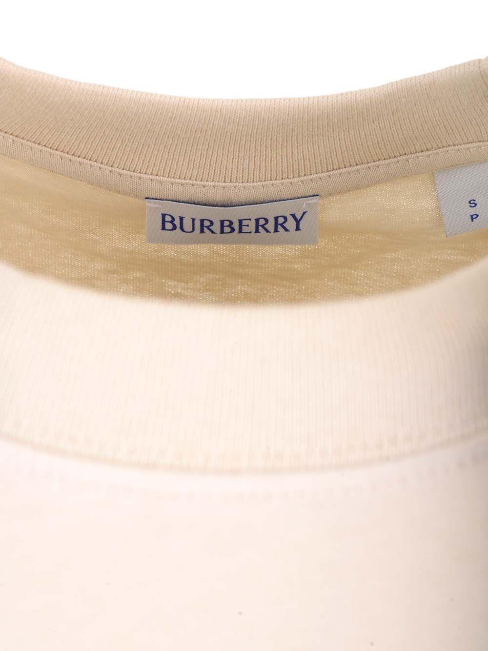 Al Duca D'Aosta Burberry T-shirt Con Patch Equestrian Knight
