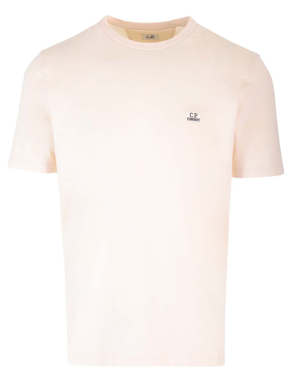 Al Duca D'Aosta C.p. Company T-shirt bianca con patch logo