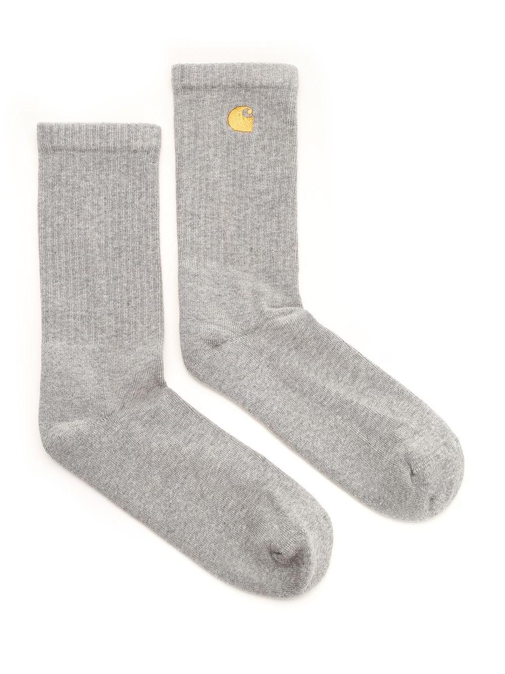 Al Duca D'Aosta Carhartt Wip Calzino bianco con logo