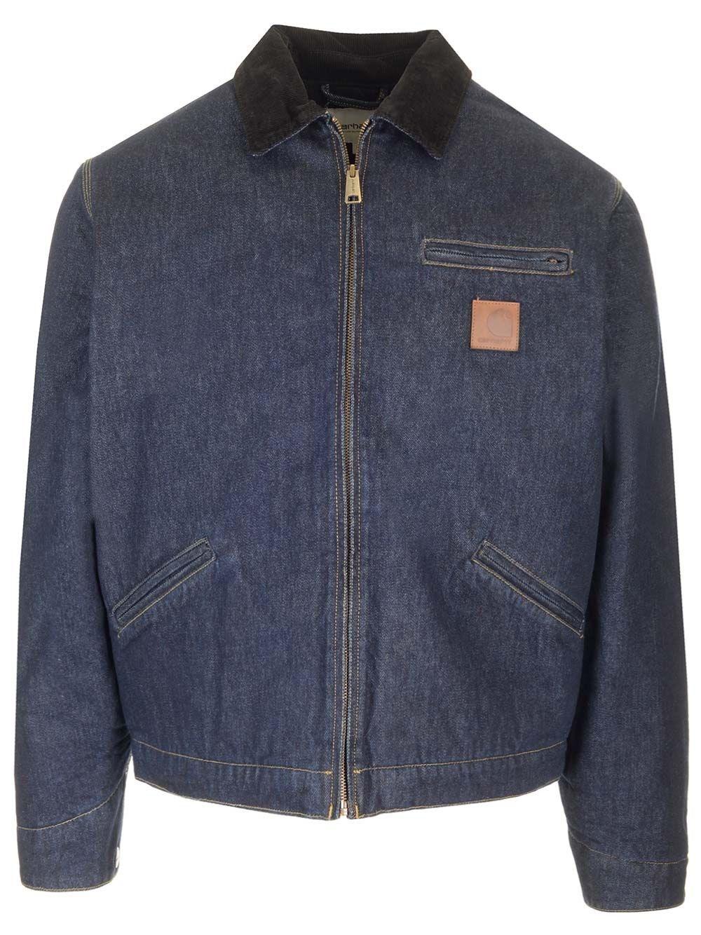 Al Duca D'Aosta Carhartt Wip "Detroit Jacket" in denim
