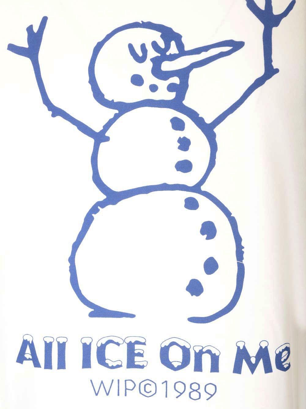 Al Duca D'Aosta Carhartt Wip T-shirt Bianca Con Stampa