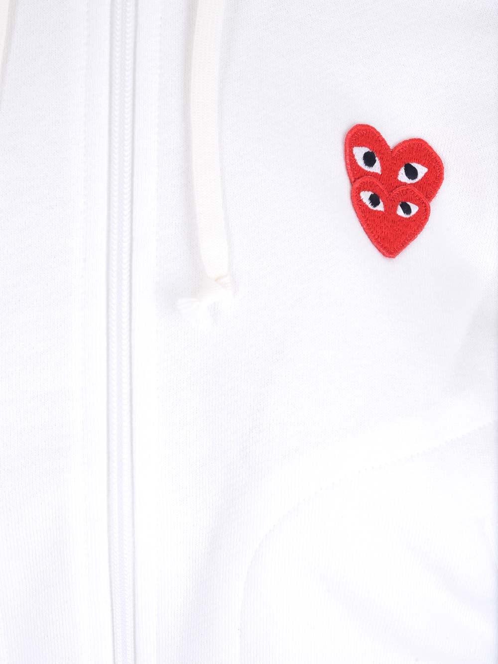 Al Duca D'Aosta Comme Des Garcons Play Felpa Full Zip