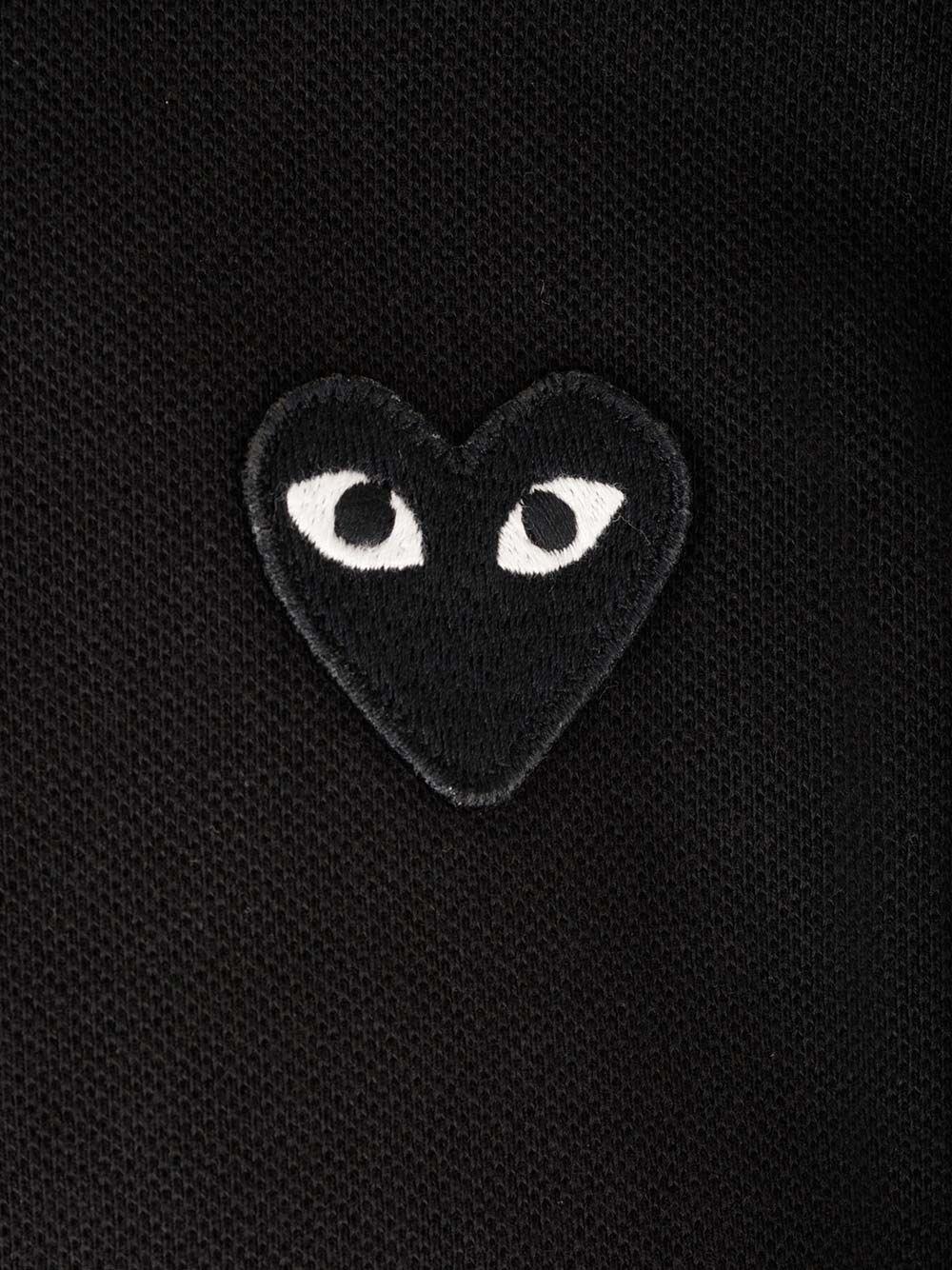 Al Duca D'Aosta Comme Des Garcons Play Polo Black Heart