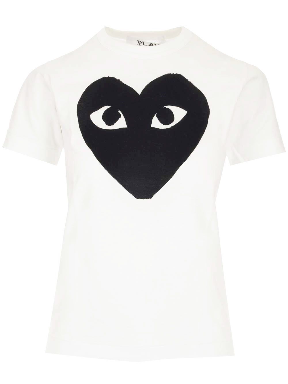 Al Duca D'Aosta Comme Des Garcons Play T-shirt bianca
