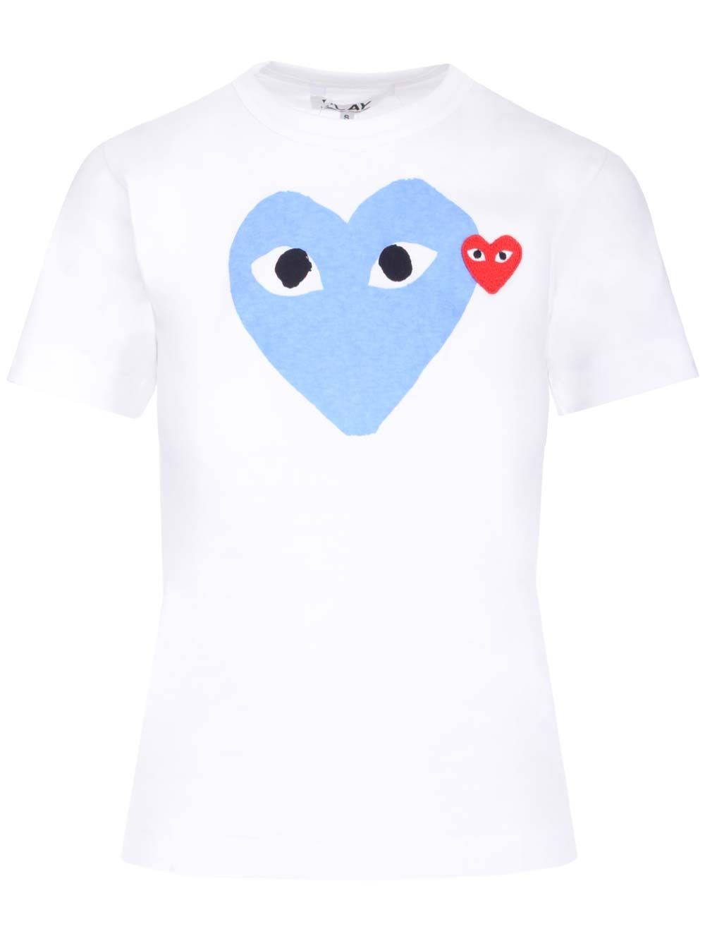 Al Duca D'Aosta Comme Des Garcons Play T-shirt Big purple heart