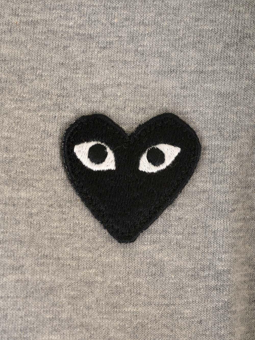 Al Duca D'Aosta Comme Des Garcons Play T-shirt Black Heart