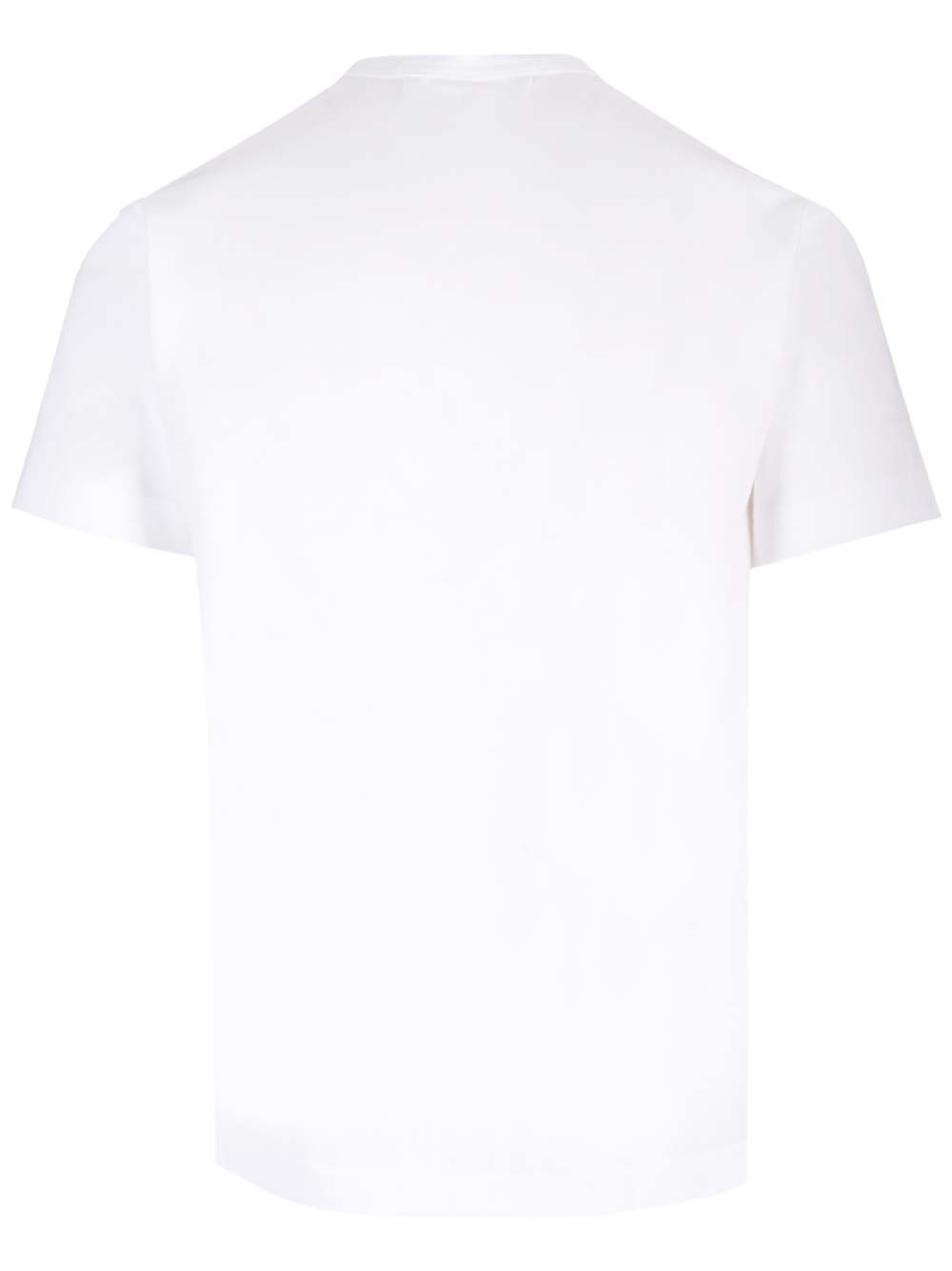 Al Duca D'Aosta Comme Des Garcons Play T-shirt Con Cuori Rossi
